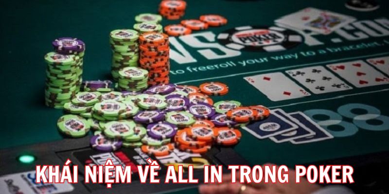 khai niem all in trong poker